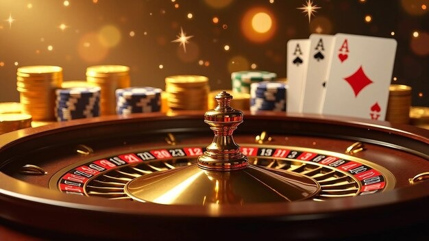 Live dealer blackjack table with professional croupier
